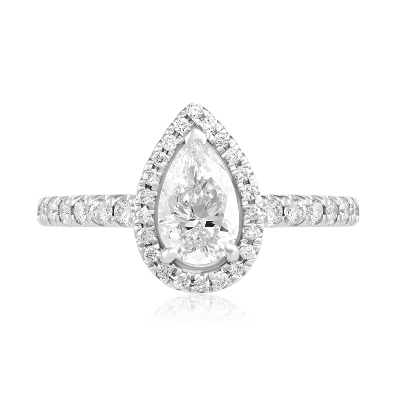 Inel Logodna Aur 18k Diamant GIA BLANCO'S