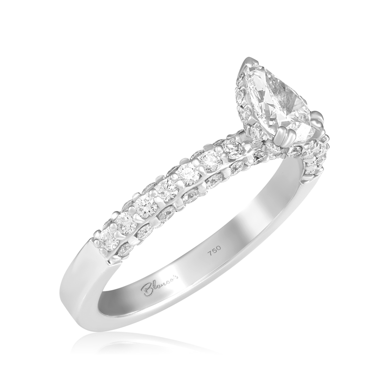 Inel Logodna Aur 18k Diamant GIA BLANCO'S