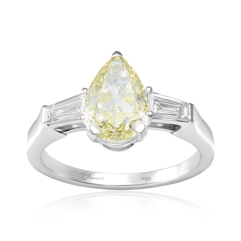 Inel Logodna Aur 18k Diamant GIA BLANCO'S