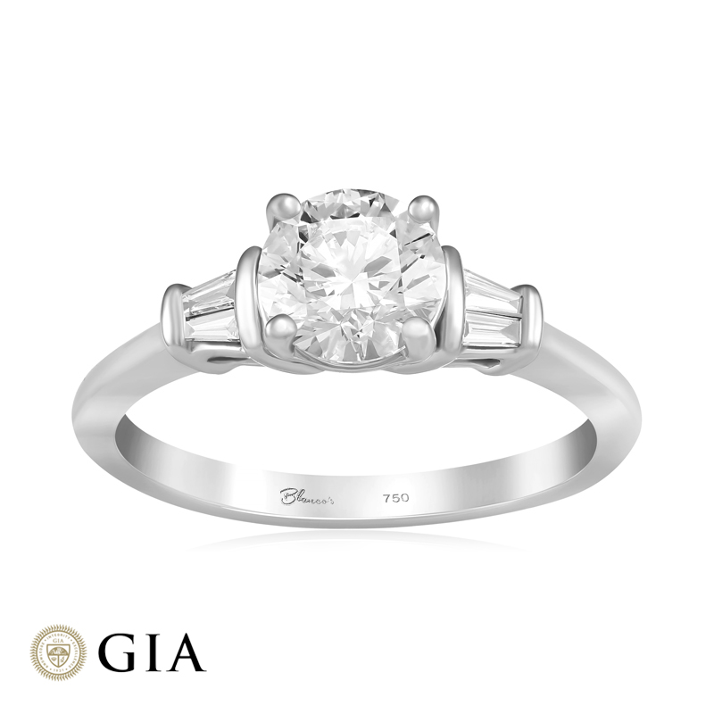Inel Logodna Aur 18k Diamant GIA BLANCO'S