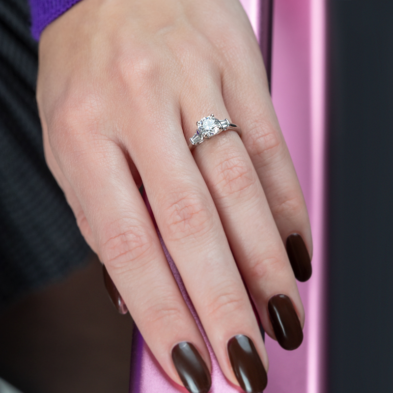 Inel Logodna Aur 18k Diamant GIA BLANCO'S