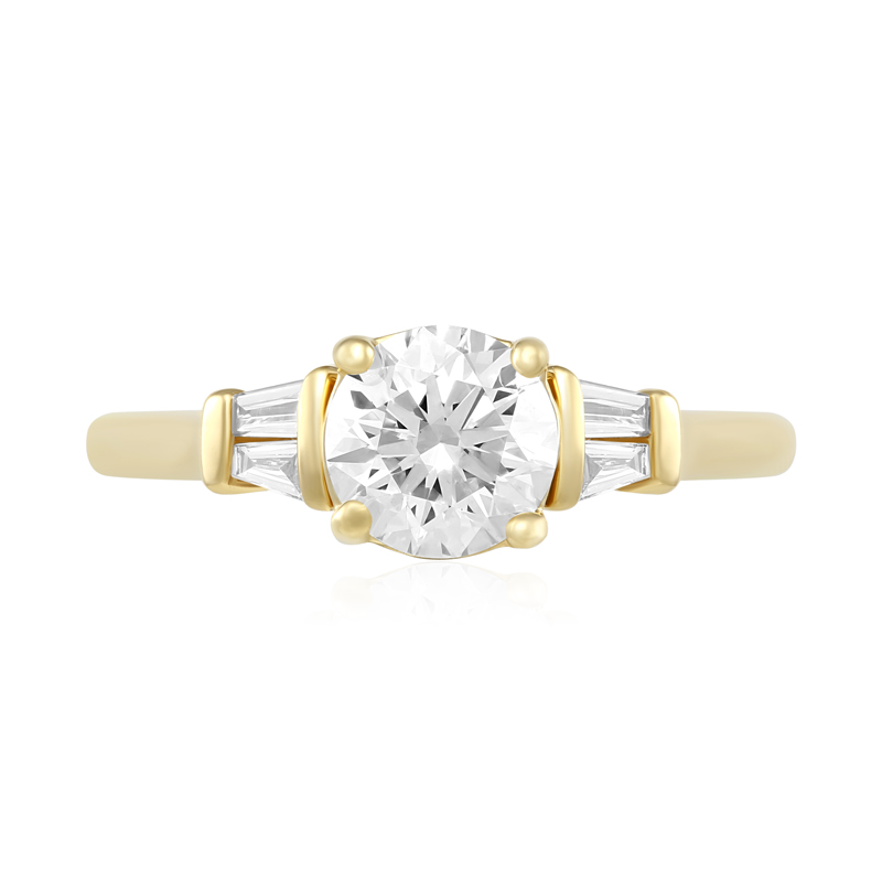 Inel Logodna Aur 18k Diamant GIA BLANCO'S