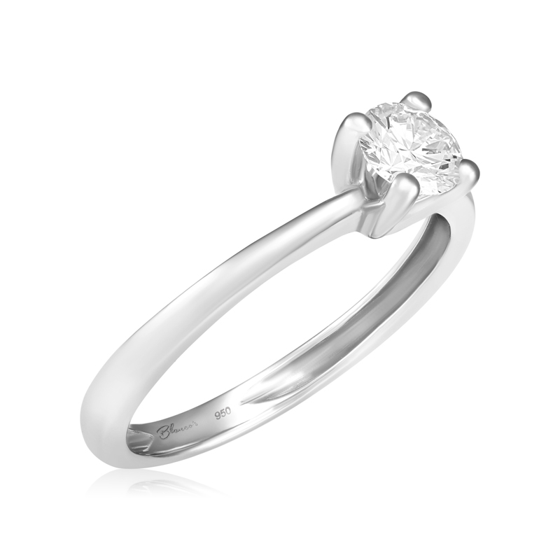 Inel Logodna Platina 950 Diamant GIA BLANCO'S 