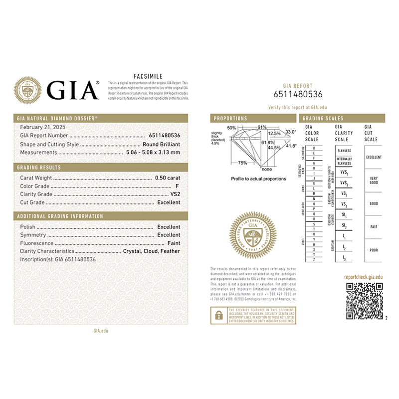 Inel Logodna Aur 18k Diamant GIA BLANCO'S