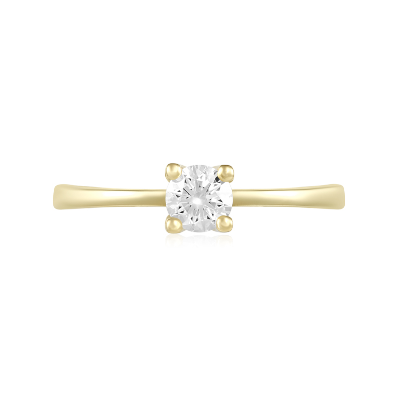 Inel Logodna Aur 18k Diamant GIA BLANCO'S