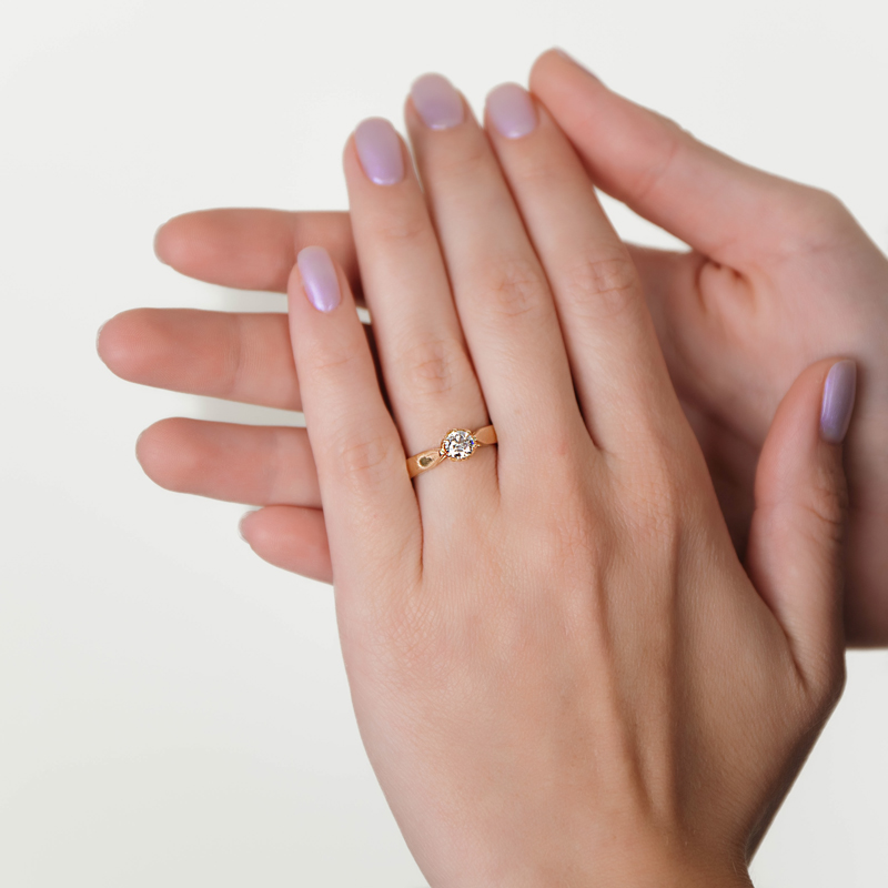 Inel Logodna Aur 18k Diamant GIA BLANCO'S Inel Logodna Aur 18k Diamant GIA BLANCO'S