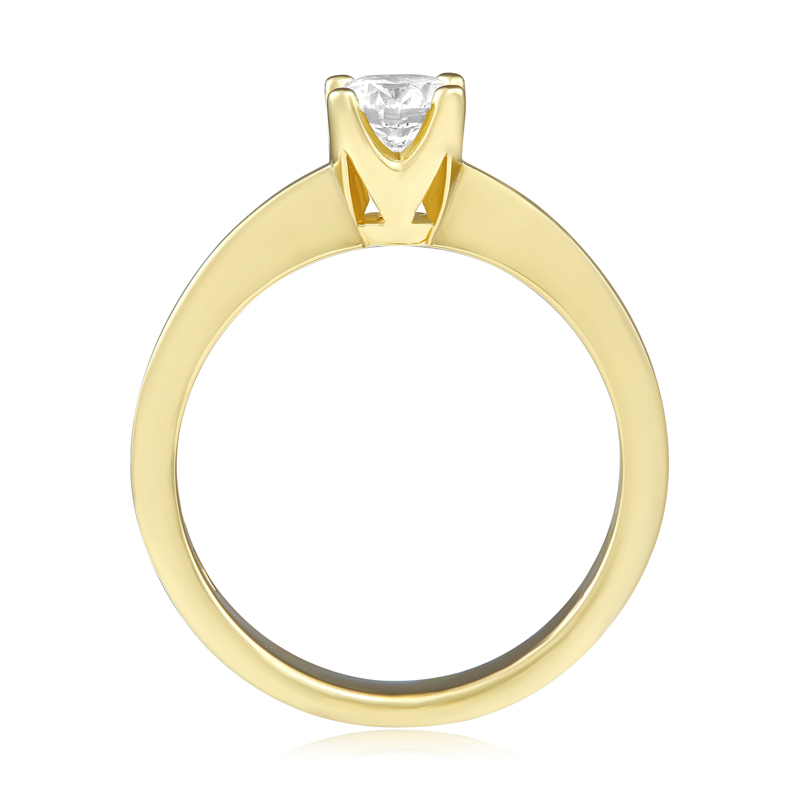 Inel Logodna Aur 18k Diamant GIA BLANCO'S 