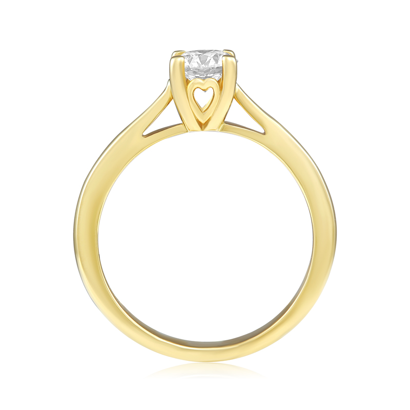 Inel Logodna Aur 18k Diamant GIA BLANCO'S