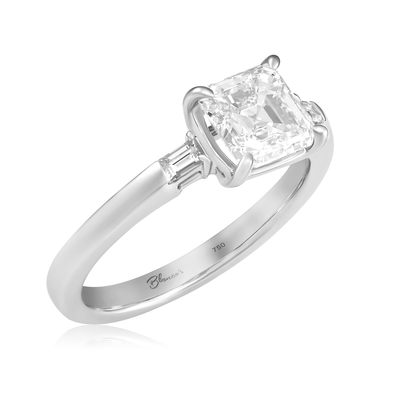 Inel Logodna Aur 18k Diamant GIA BLANCO'S