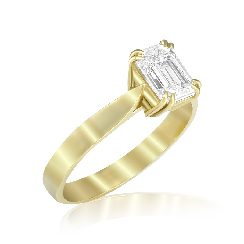 Inel Logodna Aur 18k Diamant IGI BLANCO'S Inel Logodna Aur 18k Diamant IGI BLANCO'S
