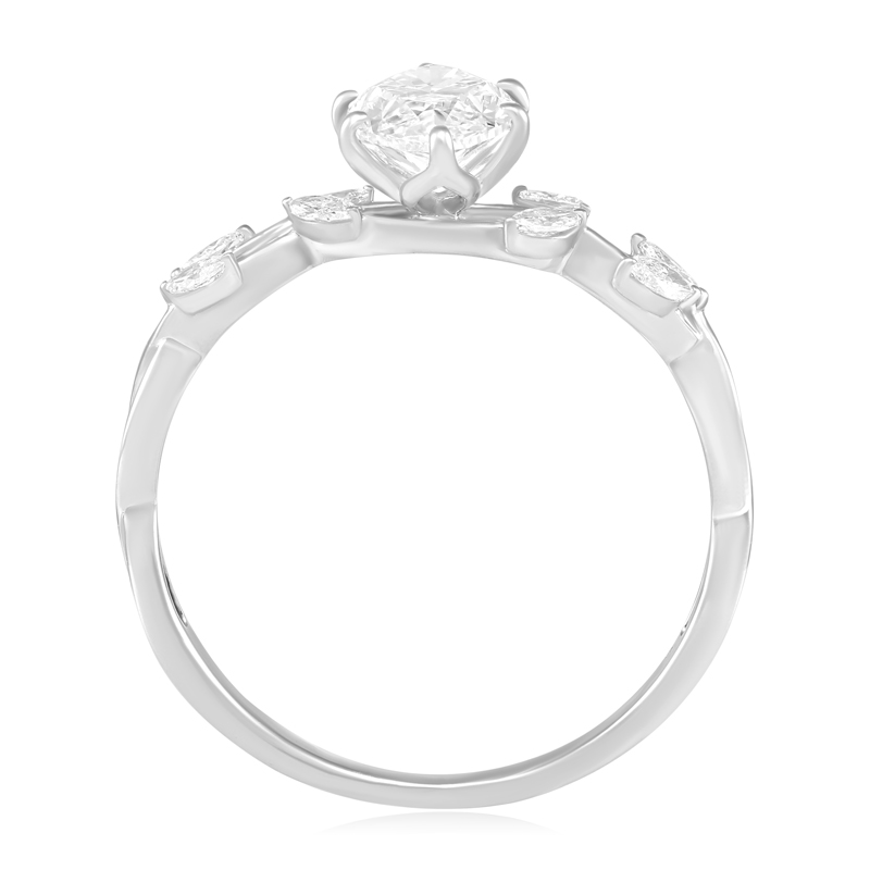 Inel Logodna Aur 18k Diamant IGI BLANCO'S