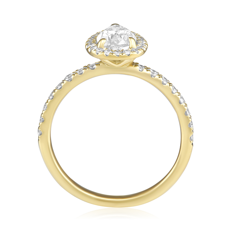 Inel Logodna Aur 18k Diamant IGI BLANCO'S