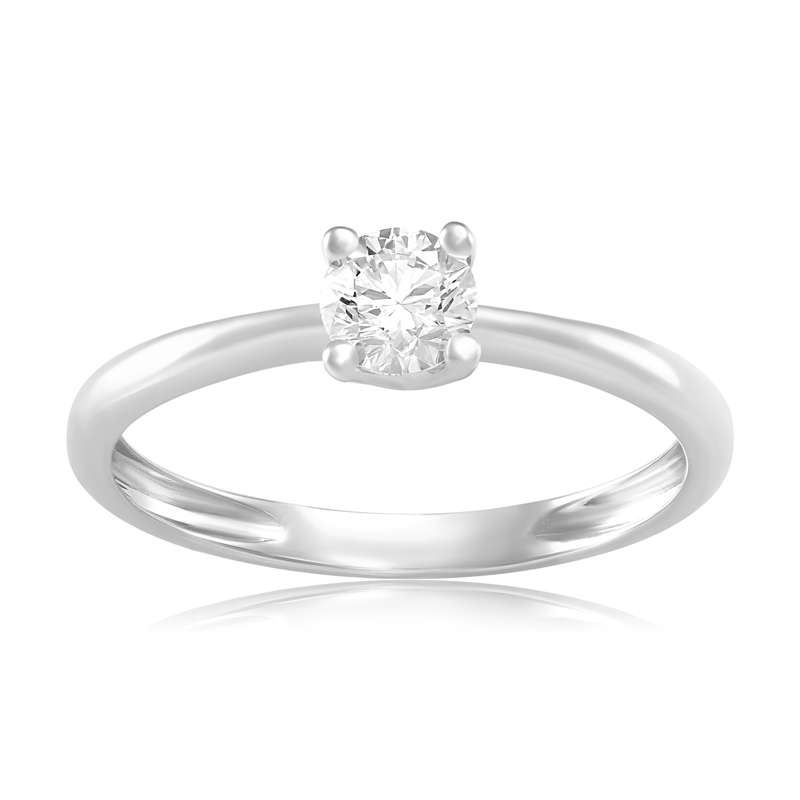 Inel Logodna Aur 18k Diamant IGI BLANCO'S Inel Logodna Aur 18k Diamant IGI BLANCO'S