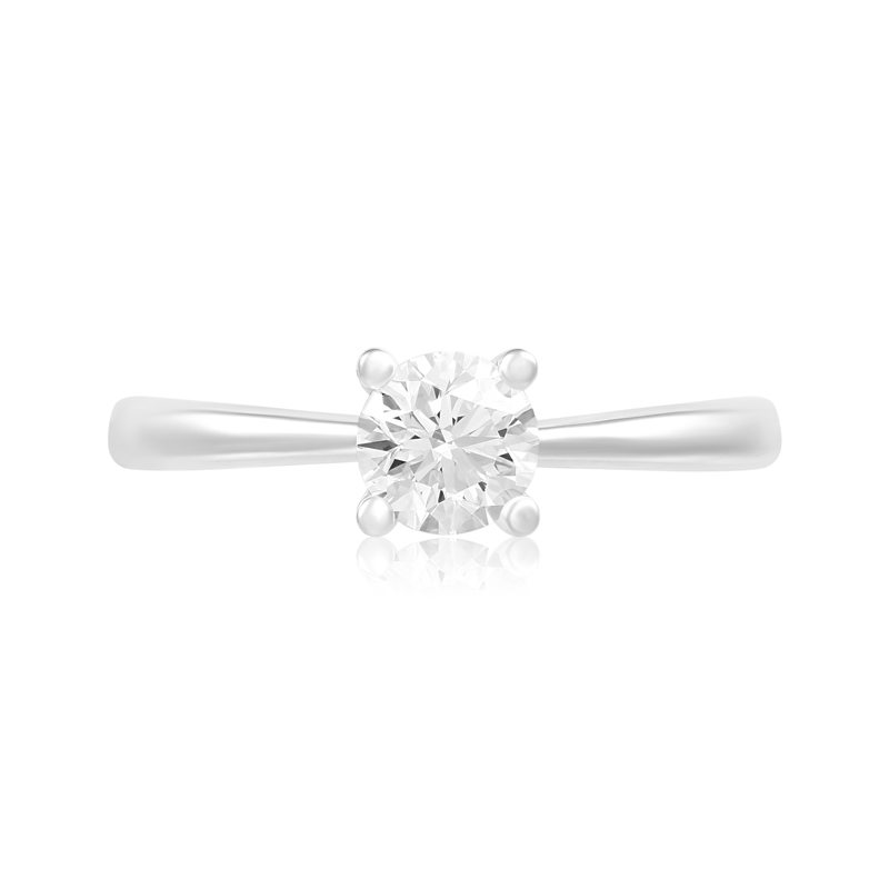 Inel Logodna Aur 18k Diamant IGI BLANCO'S