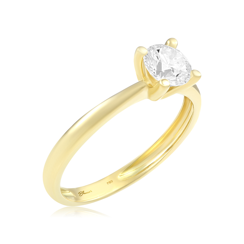 Inel Logodna Aur 18k Diamant IGI BLANCO'S