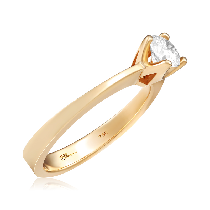 Inel Logodna Aur 18k Diamant IGI BLANCO'S Inel Logodna Aur 18k Diamant IGI BLANCO'S