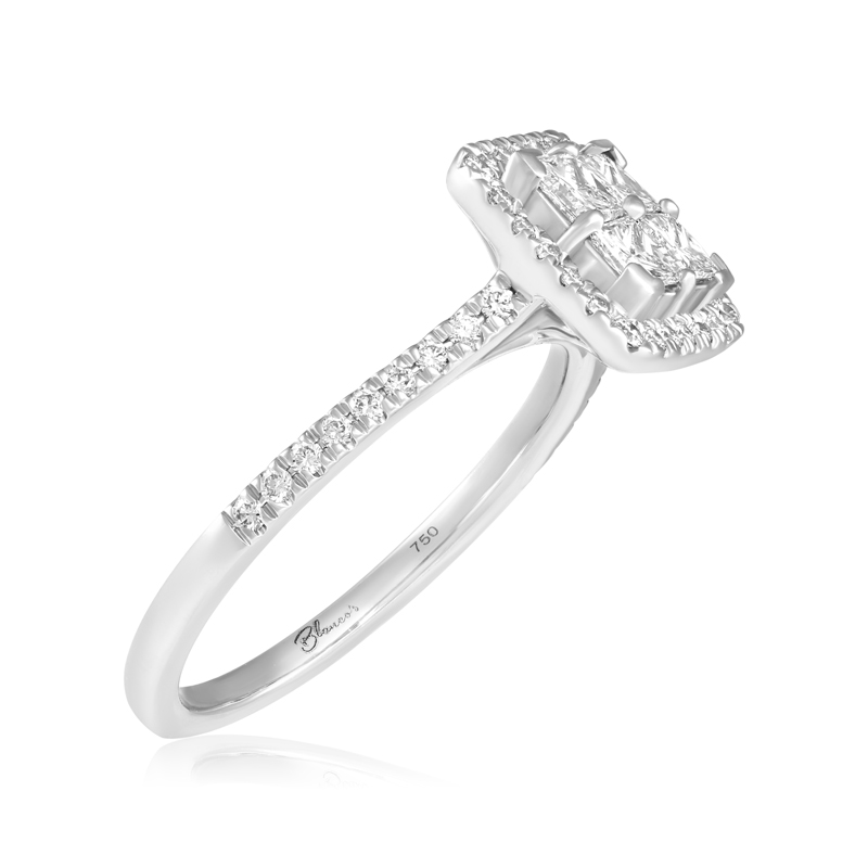 Inel Aur 18k Diamante BLANCO'S