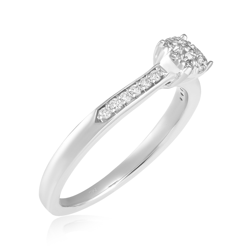 Inel Logodna Aur 18k Diamante BLANCO'S Inel Logodna Aur 18k Diamante BLANCO'S