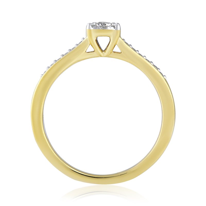 Inel Logodna Aur 18k Diamante BLANCO'S Inel Logodna Aur 18k Diamante BLANCO'S