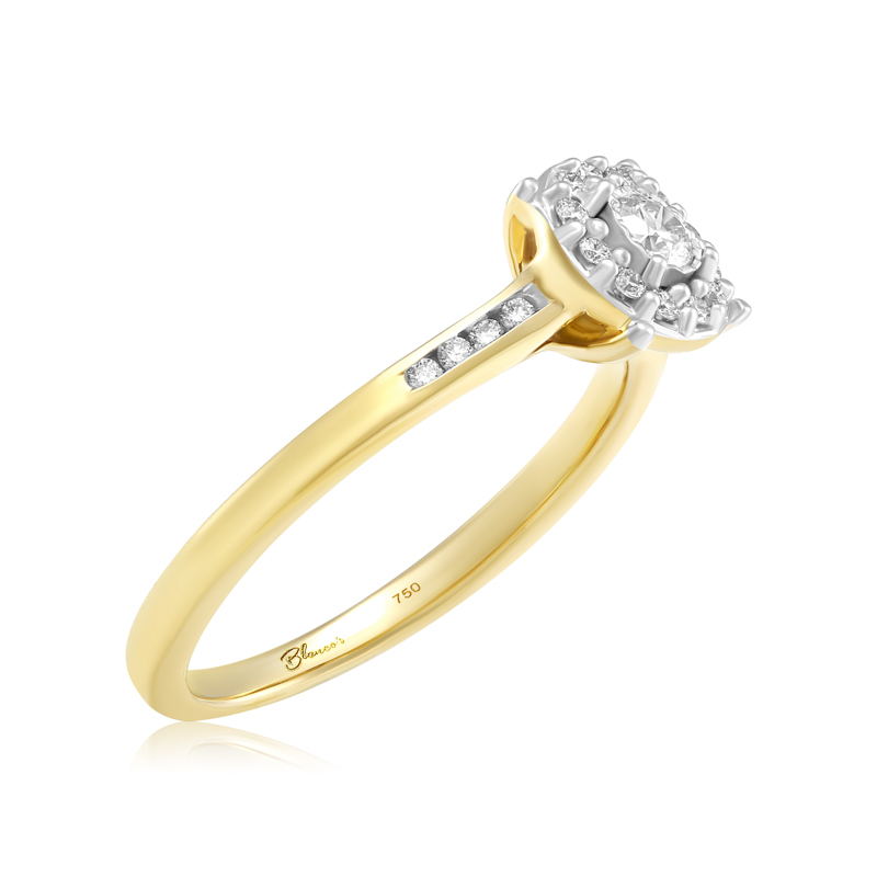 Inel Logodna Aur 18k Diamante BLANCO'S Inel Logodna Aur 18k Diamante BLANCO'S
