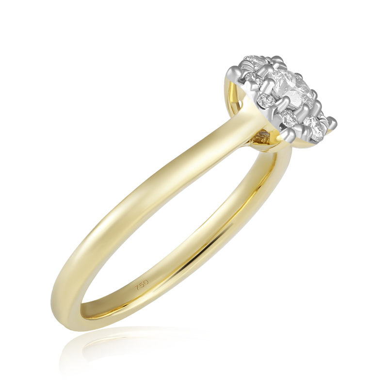 Inel Logodna Aur 18k Diamante BLANCO'S Inel Logodna Aur 18k Diamante BLANCO'S