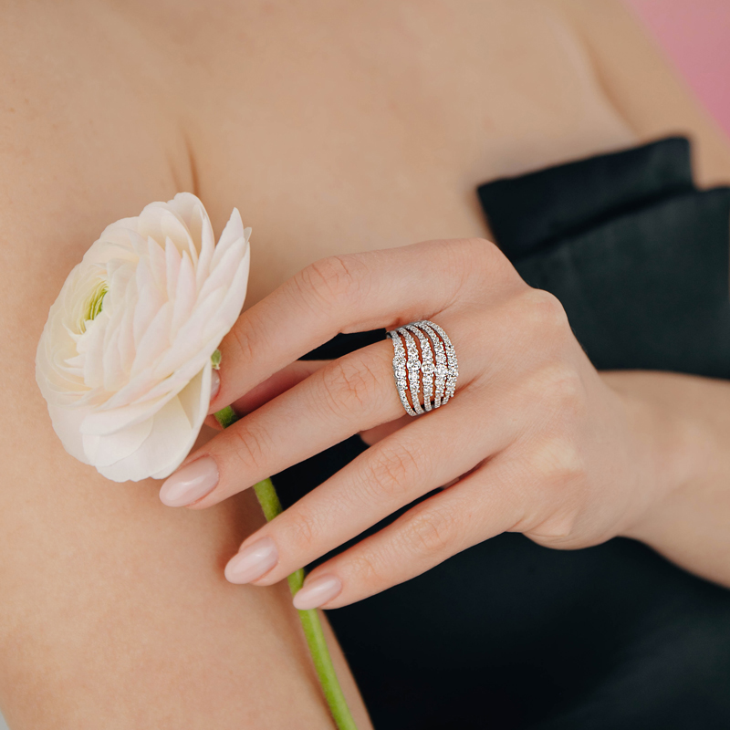 Inel Aur 18k Diamante BLANCO'S