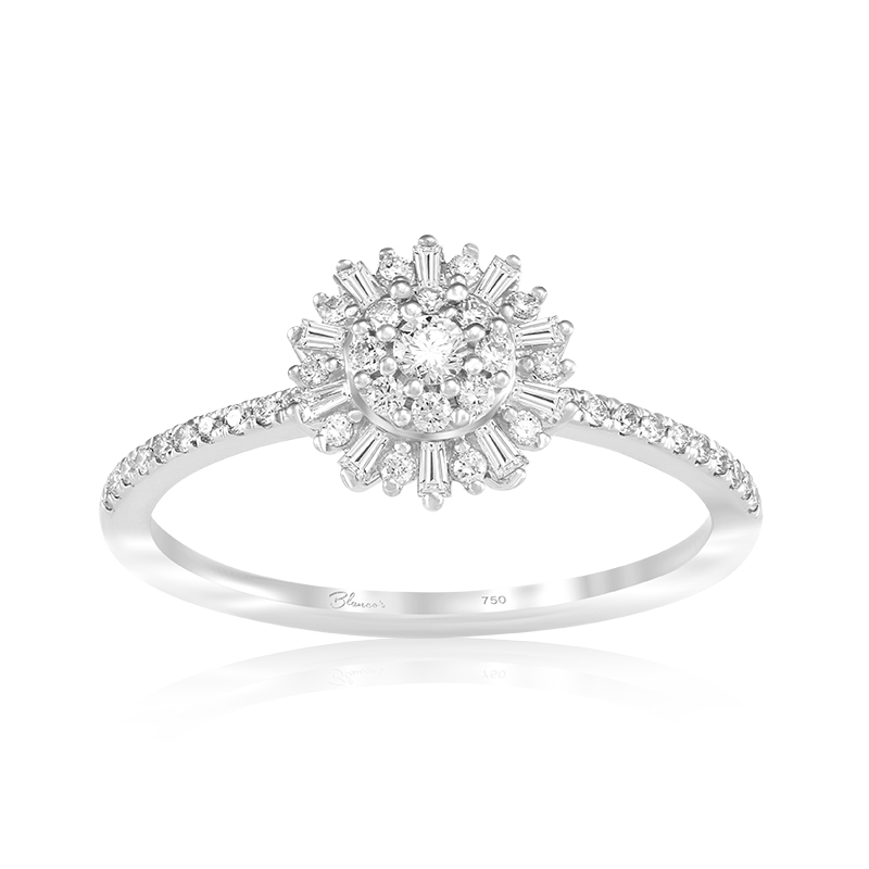 Inel Aur 18k Diamante BLANCO'S