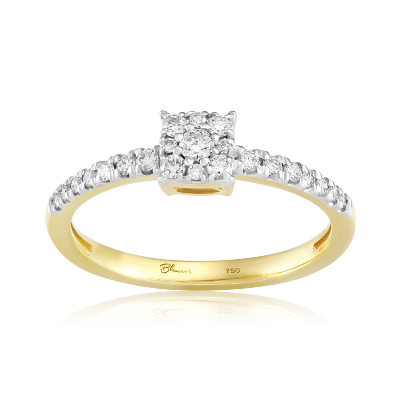 Inel Logodna Aur 18k Diamante BLANCO'S Inel Logodna Aur 18k Diamante BLANCO'S