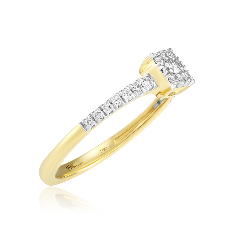 Inel Logodna Aur 18k Diamante BLANCO'S Inel Logodna Aur 18k Diamante BLANCO'S