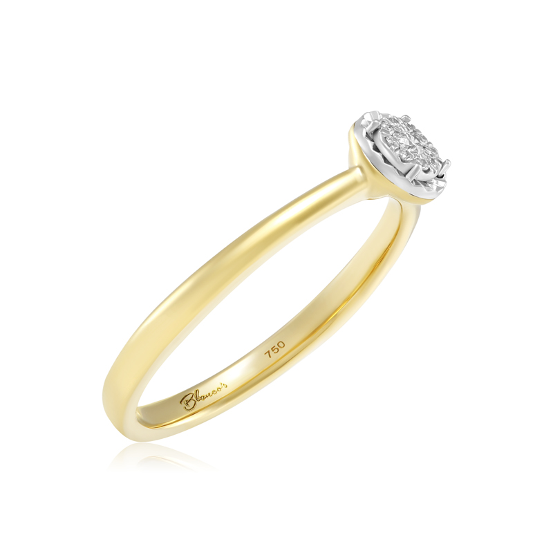 Inel Logodna Aur 18k Diamante BLANCO'S Inel Logodna Aur 18k Diamante BLANCO'S