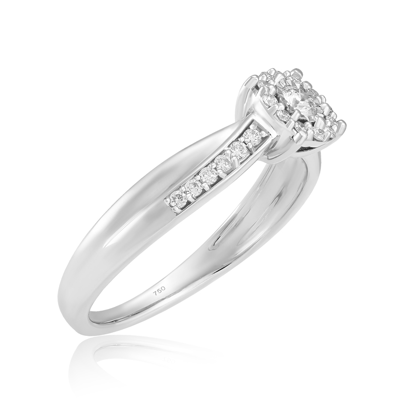 Inel Logodna Aur 18k Diamante BLANCO'S Inel Logodna Aur 18k Diamante BLANCO'S