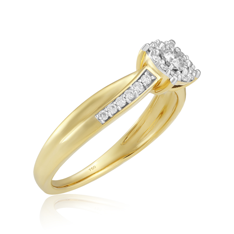 Inel Logodna Aur 18k Diamante BLANCO'S Inel Logodna Aur 18k Diamante BLANCO'S