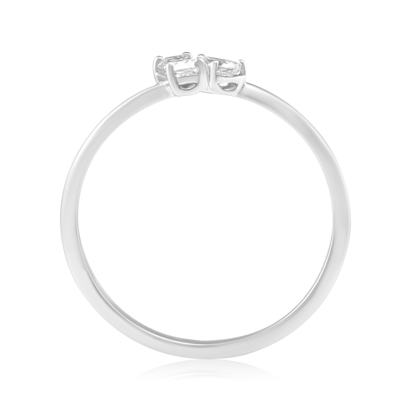 Inel Logodna Aur 18k Diamante BLANCO'S