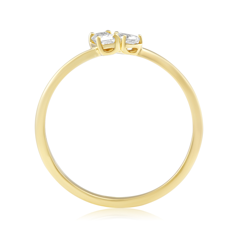 Inel Logodna Aur 18k Diamante BLANCO'S