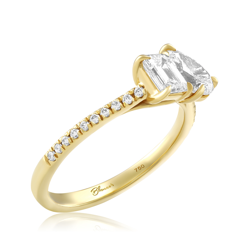Inel Logodna Aur 18k Diamante BLANCO'S Inel Logodna Aur 18k Diamante BLANCO'S
