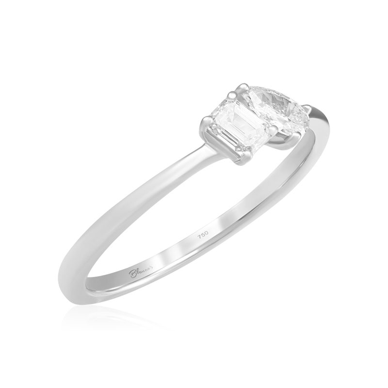 Inel Logodna Toi et Moi Aur 18k Diamante BLANCO'S