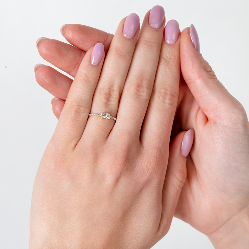 Inel Logodna Toi et Moi Aur 18k Diamante BLANCO'S