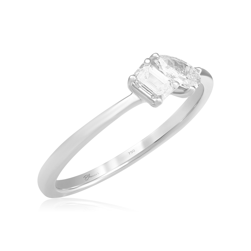 Inel Logodna Toi et Moi Aur 18k Diamante BLANCO'S