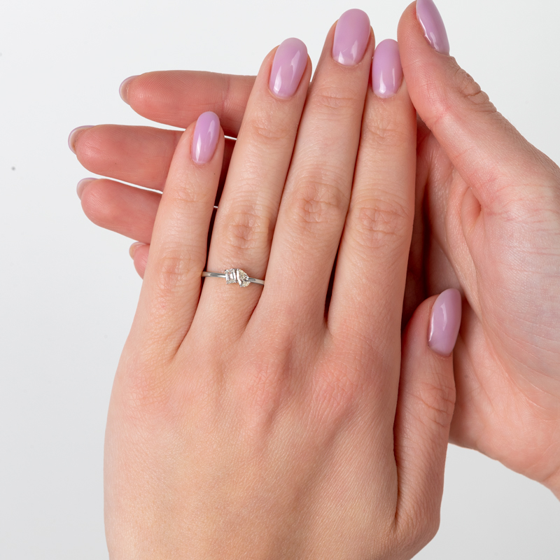 Inel Logodna Toi et Moi Aur 18k Diamante BLANCO'S