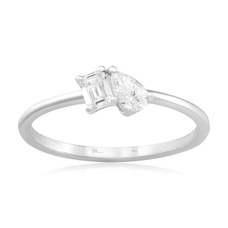 Inel Logodna Toi et Moi Aur 18k Diamante BLANCO'S