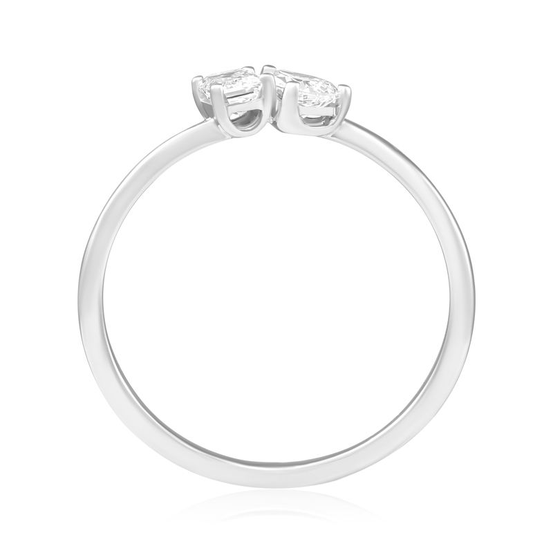 Inel Logodna Toi et Moi Aur 18k Diamante BLANCO'S