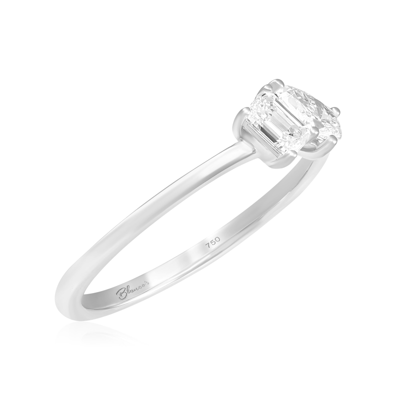 Inel Logodna Toi et Moi Aur 18k Diamante BLANCO'S