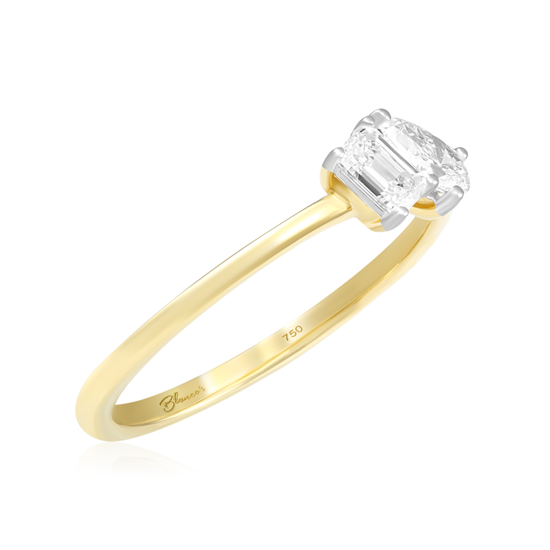 Inel Logodna Toi et Moi Aur 18k Diamante BLANCO'S