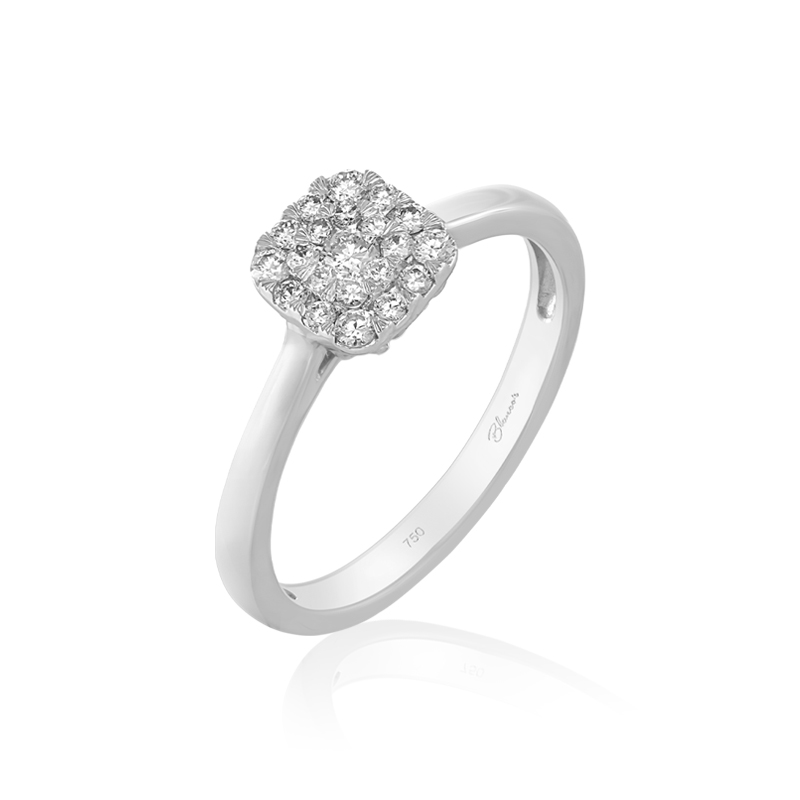 Inel Logodna Aur 18k Diamante BLANCO'S Inel Logodna Aur 18k Diamante BLANCO'S