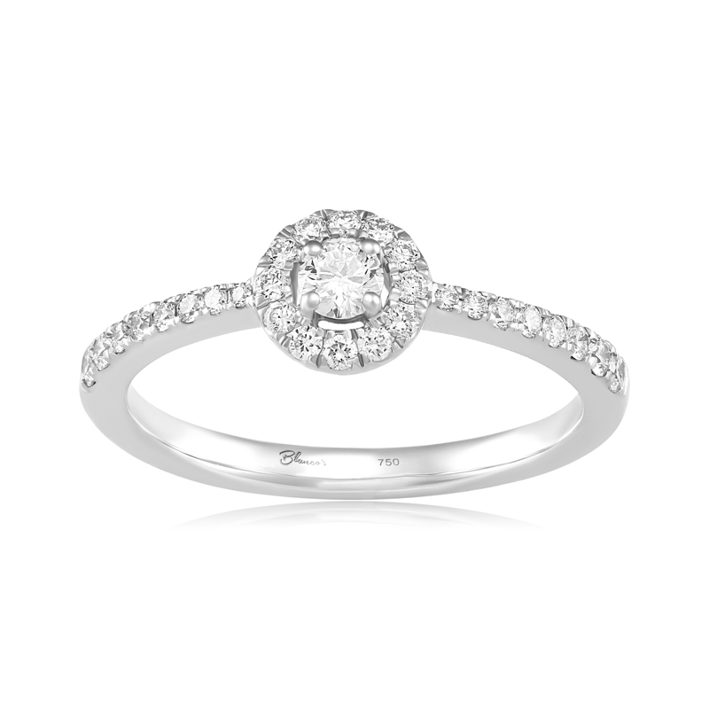 Inel Logodna Aur 18k Diamante BLANCO'S Inel Logodna Aur 18k Diamante BLANCO'S