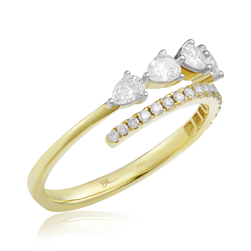 Inel Aur 18k Diamante BLANCO'S 