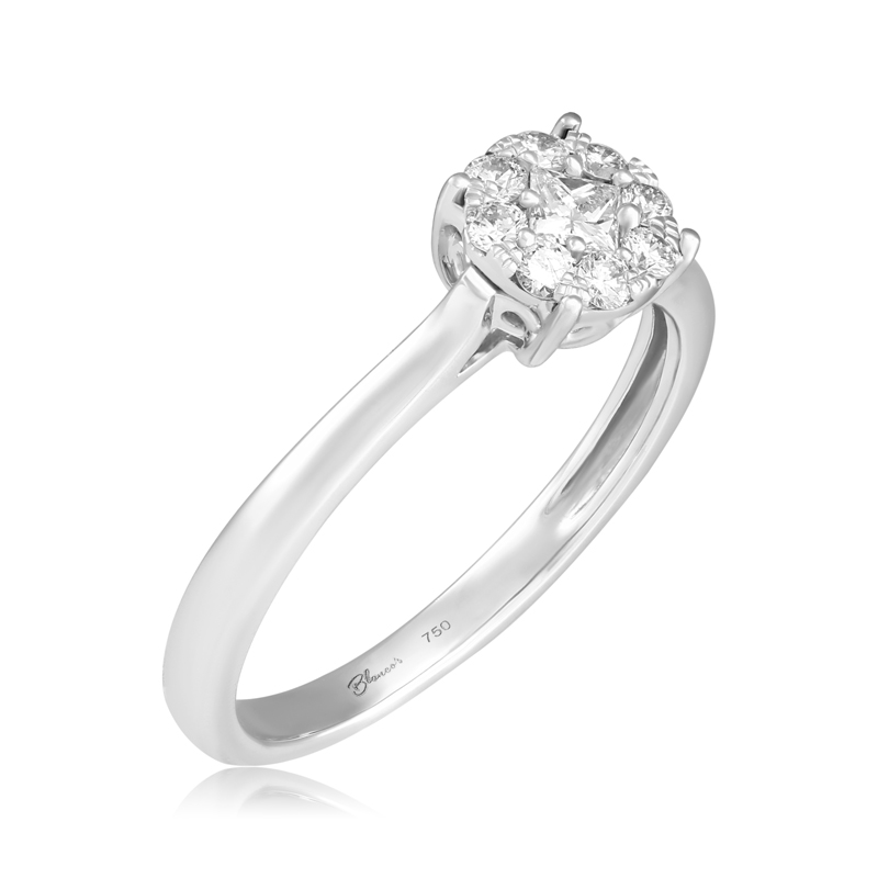 Inel Logodna Aur 18k Diamante BLANCO'S Inel Logodna Aur 18k Diamante BLANCO'S