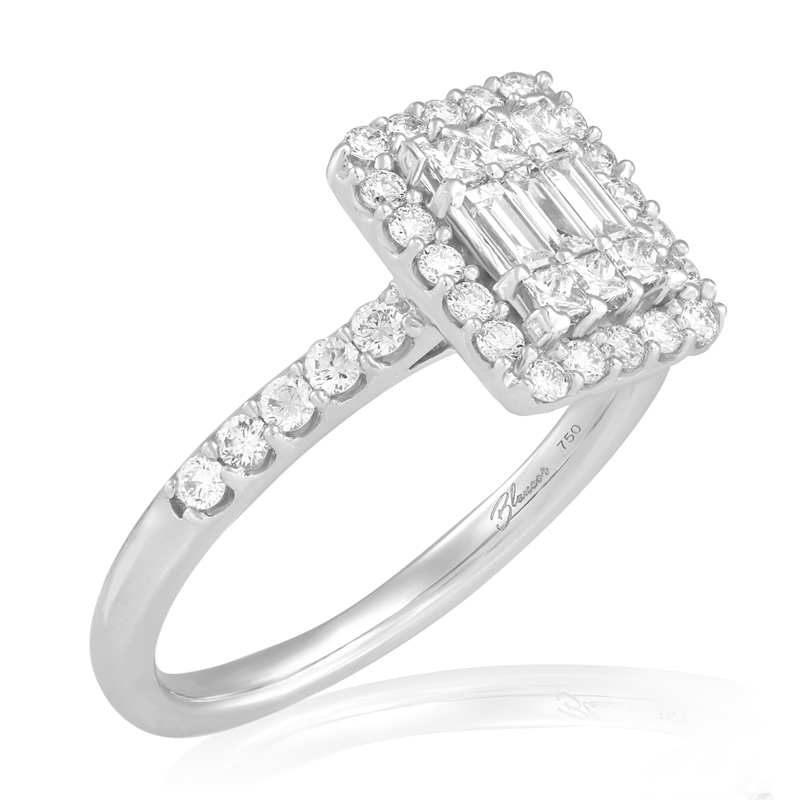Inel Aur 18k Diamante BLANCO'S