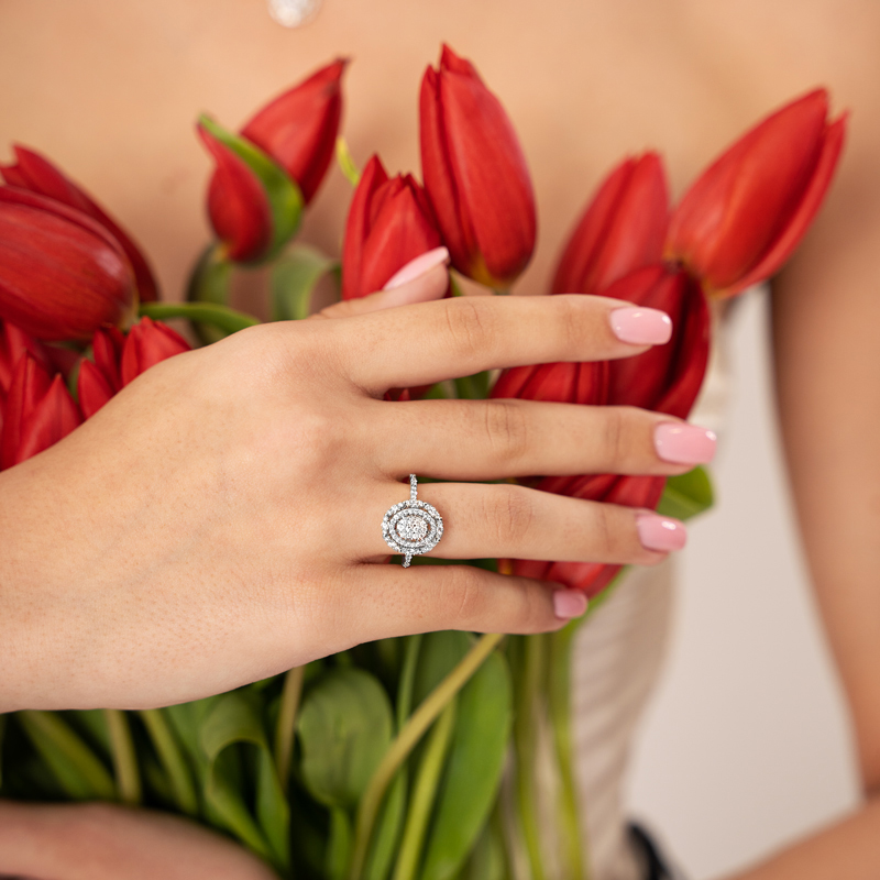 Inel Aur 18k Diamante BLANCO'S