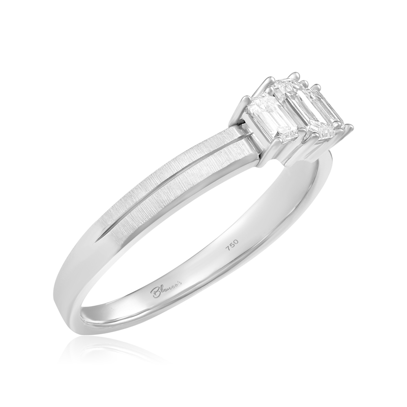 Inel Logodna Aur 18k Diamante BLANCO'S